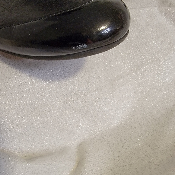 CHANEL Black Lambskin Riding Style Boots 36 - Picture 10 of 10